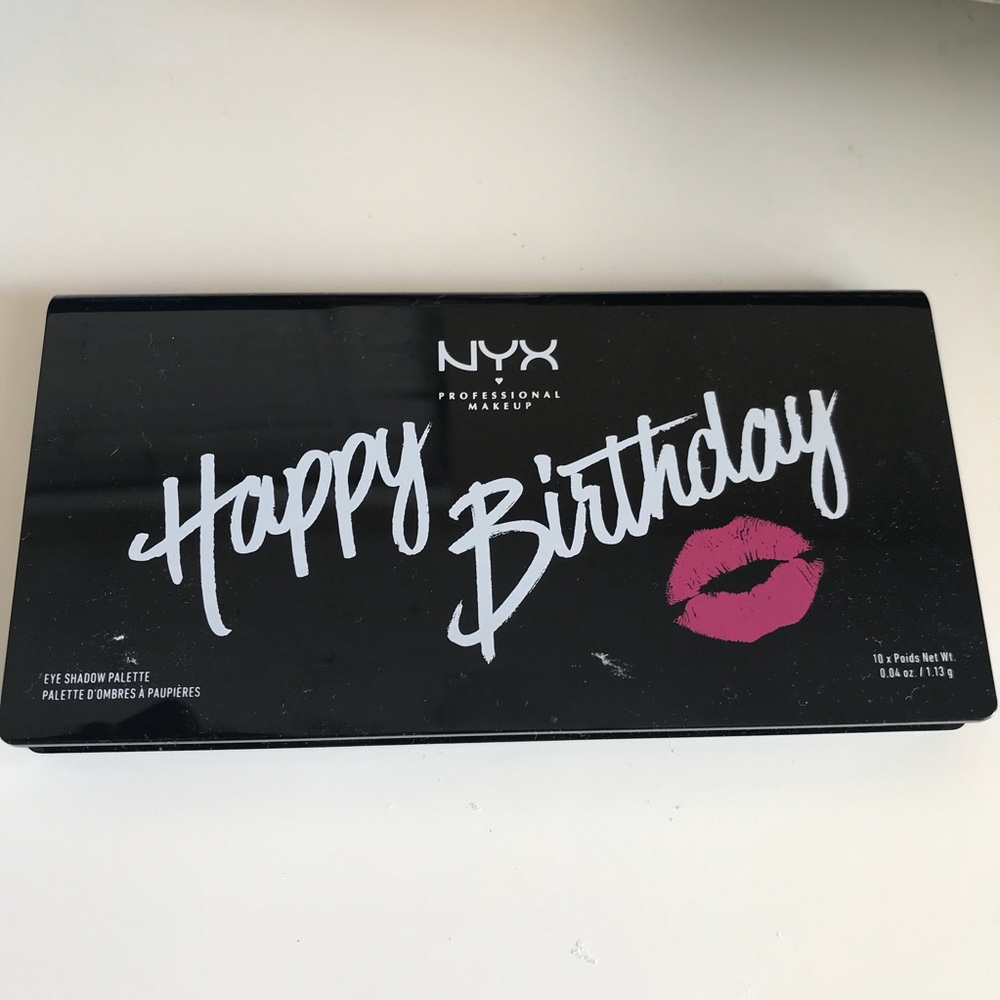 NYX Birthday palette